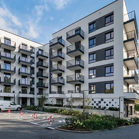 Nowy Sluzewiec 21 By Homeprime Warschau Exterior foto